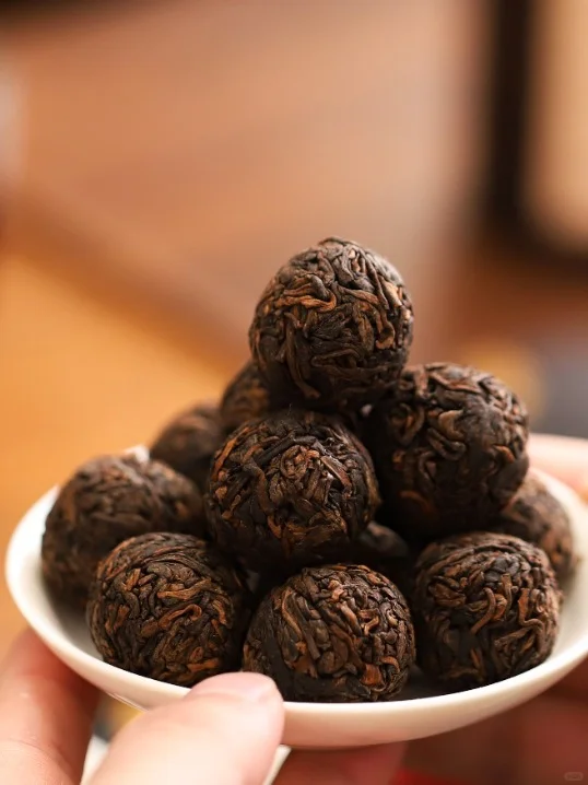 Perle di Drago - Tè Pu Erh (Shu Cha)