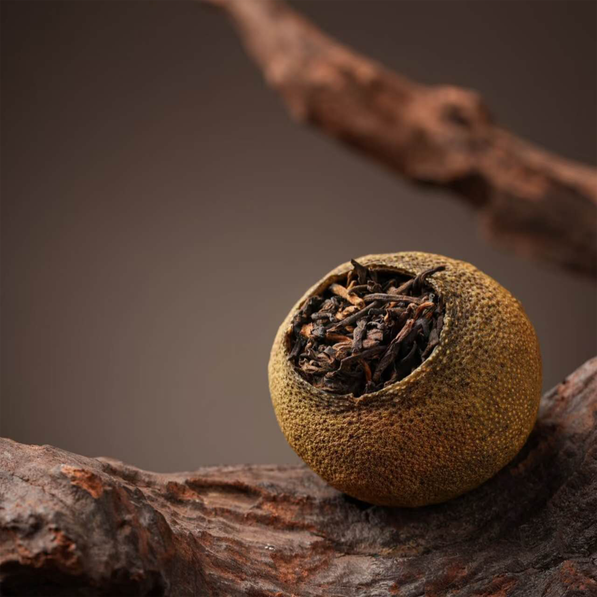 Tè Pu Erh al Mandarino Verde（Xiao Qing Gan）
