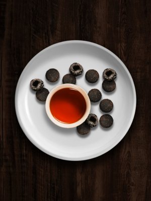 Tè Aromatico al Riso Glutinoso(Pu Erh Maturo)