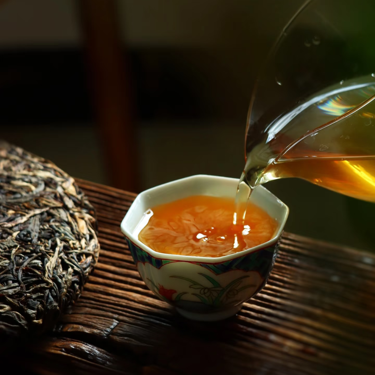 Tè Aromatico al Riso Glutinoso (Pu Erh Crudo)